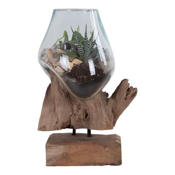 San Marino waterdrop h25 cm teak.