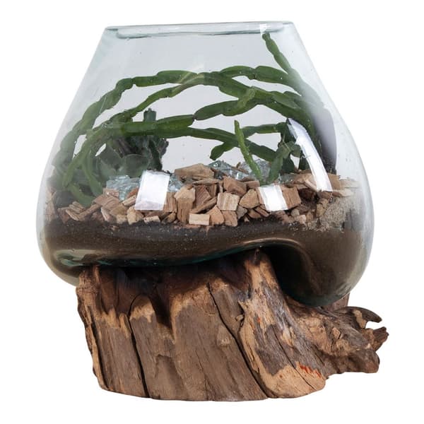 San Marino waterdrop h15-20 cm teak.