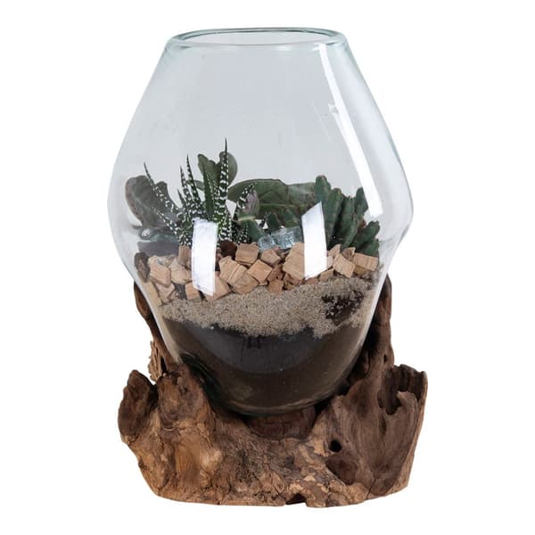 San Marino waterdrop h15-20 cm teak.
