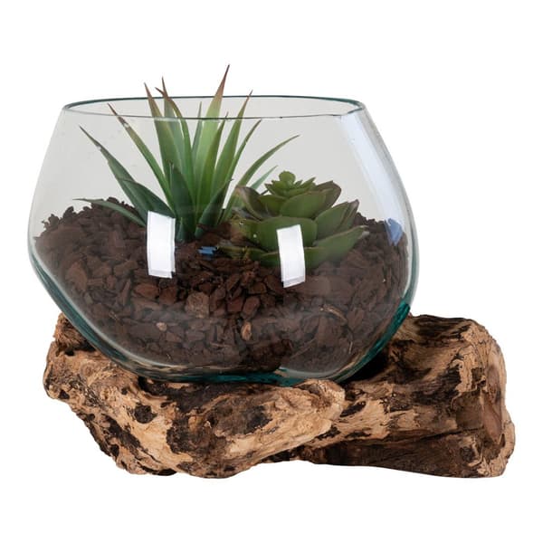 San Marino waterdrop h15 cm teak.
