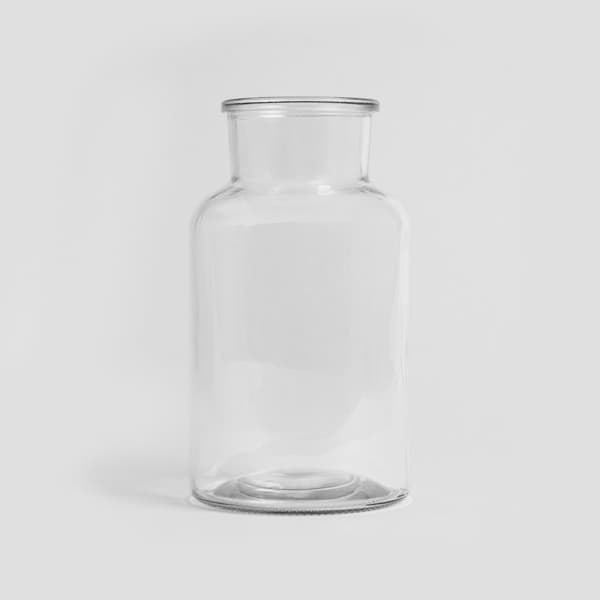 Vase | TENNO | glas gennemsigtigt | 14,5x25,5cm | 726767