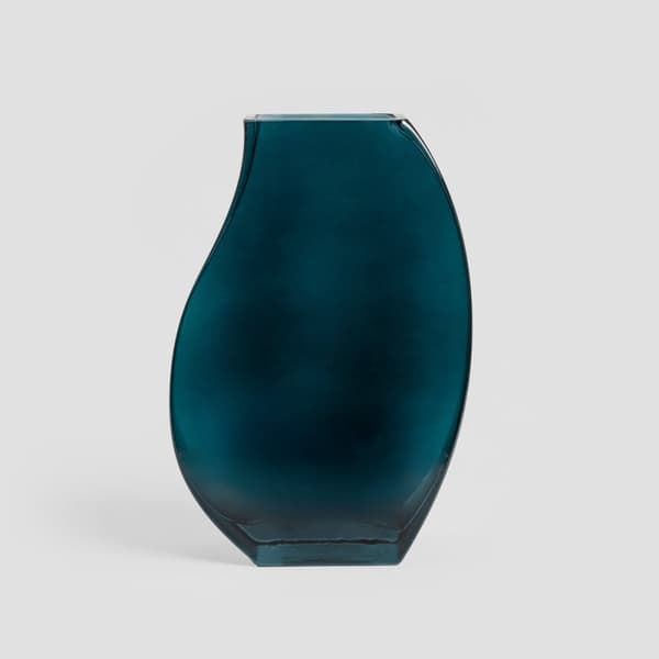 Vase | TANEM | glas blå | 15x7x22 cm | 729850
