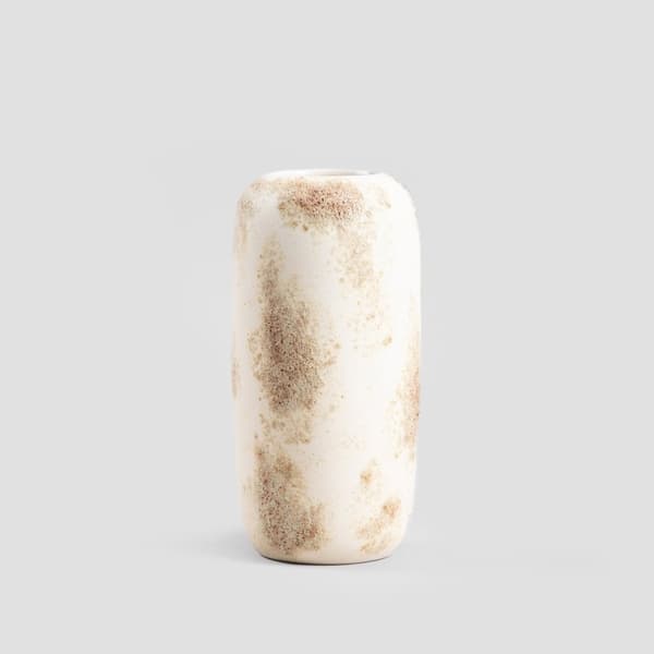 Maljakko | OVASSO | beige, jossa on pieniä hankaumia | 12,5x25cm | 730443