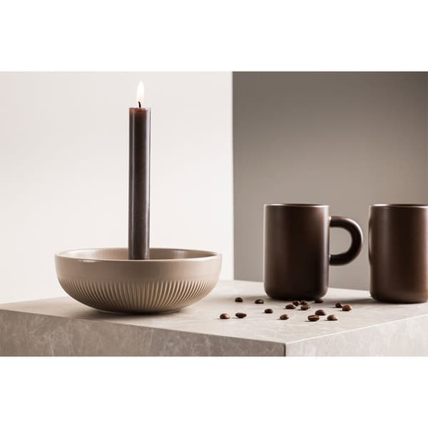 Posh ljusstake beige.