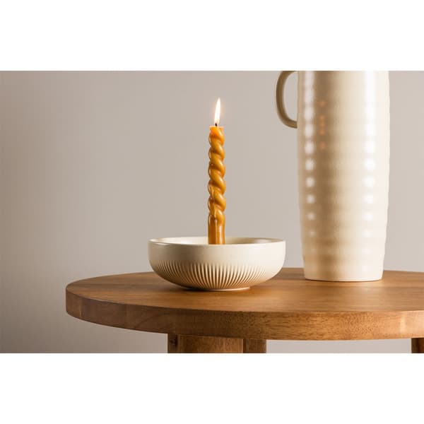 Posh ljusstake beige.