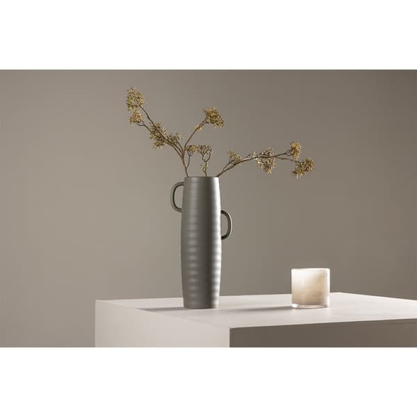 Cent vase mørkegrå.