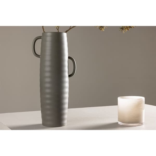 Cent vase mørkegrå.