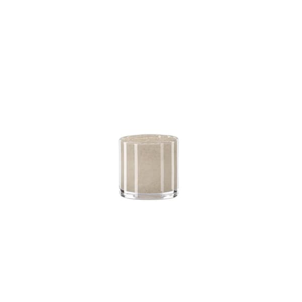 Glora värmeljushållare beige.