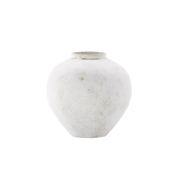 Globe vase beige.