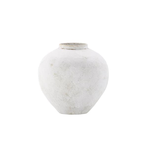 Globe vase beige.