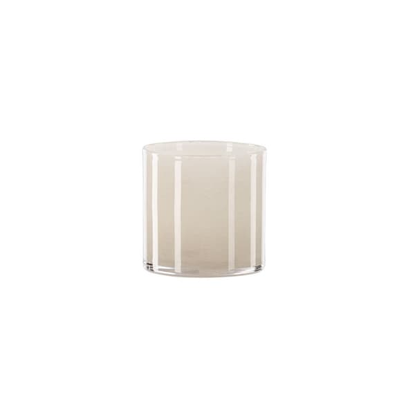Glora värmeljushållare beige.