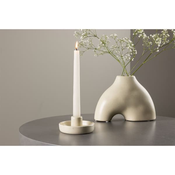Otis ljusstake beige.