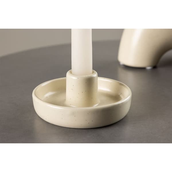Otis ljusstake beige.