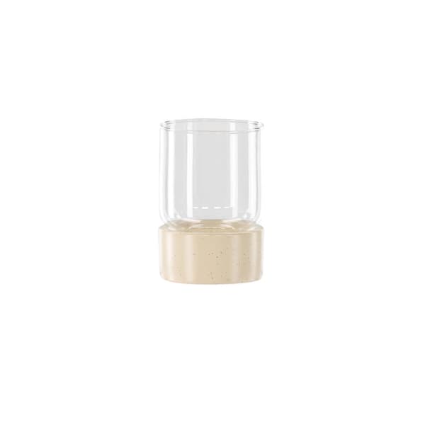 Vica värmeljushållare beige.