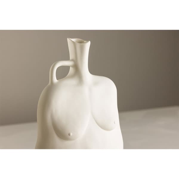 Conta vase offwhite.