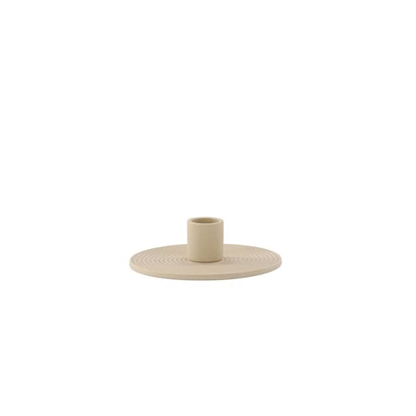 Dian lysestage beige.