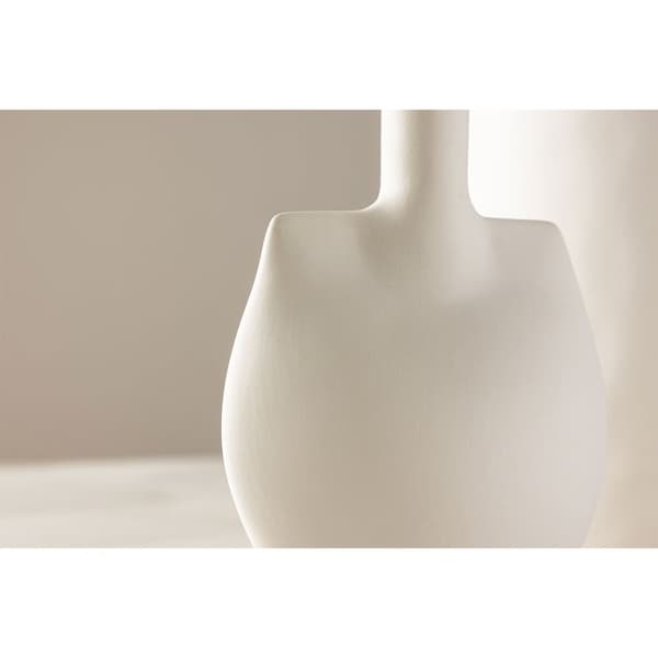 Madison vase offwhite.