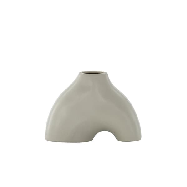 Kento vase lysegrå.