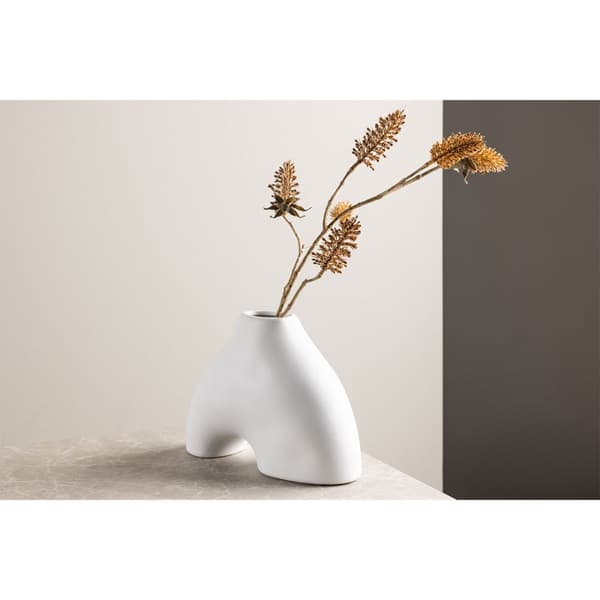 Kento vase hvid.