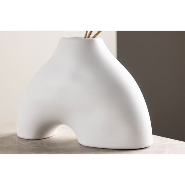 Kento vase hvid.