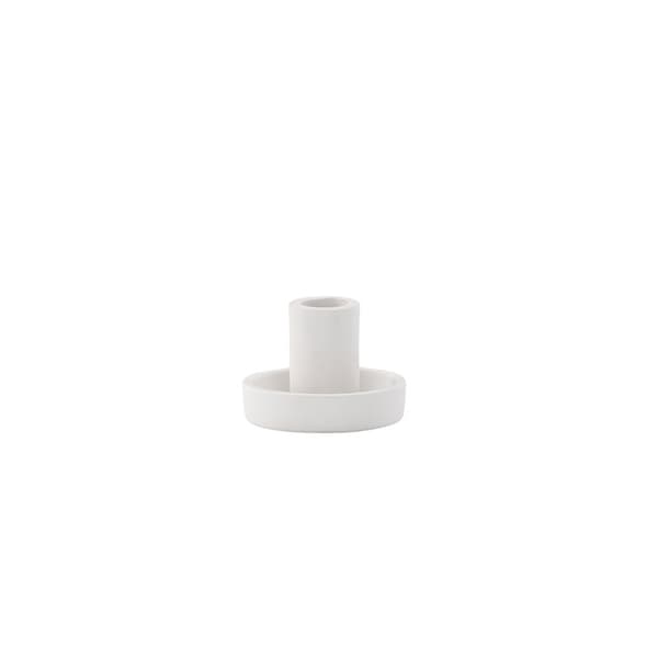 Ceco ljusstake vit.
