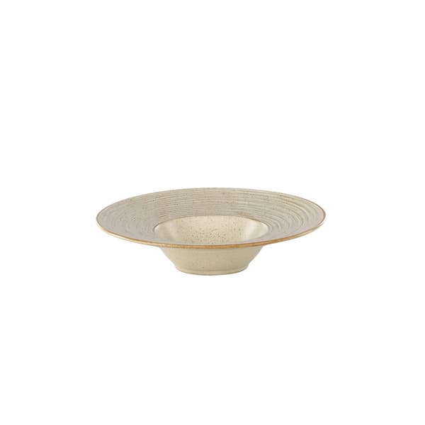 2 x  Active tallerken keramik beige.