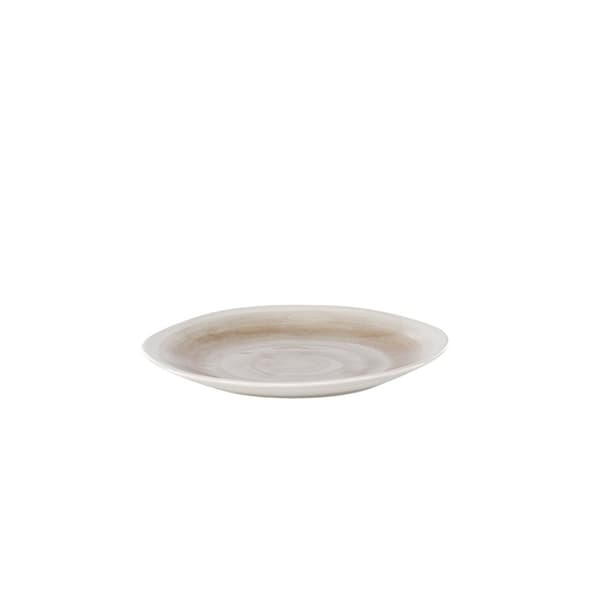 2 x Jublie tallrik stengods beige.