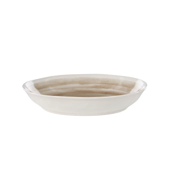 2 x  Jublie skål stentøj beige.