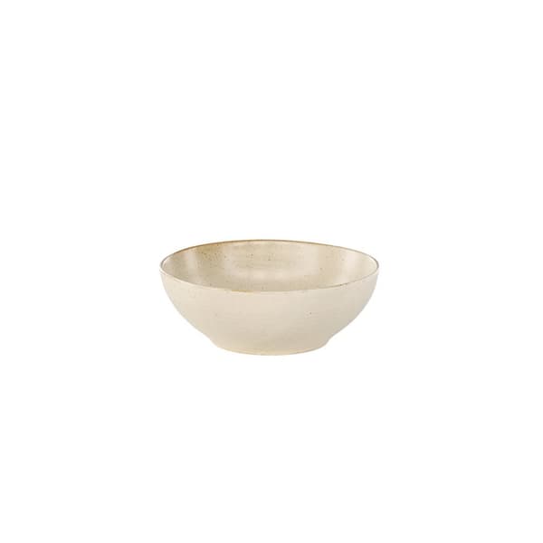 2 x  Active skål keramik beige.