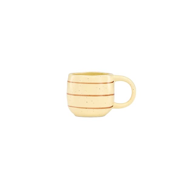 2 x Kutie krus porcelæn beige.