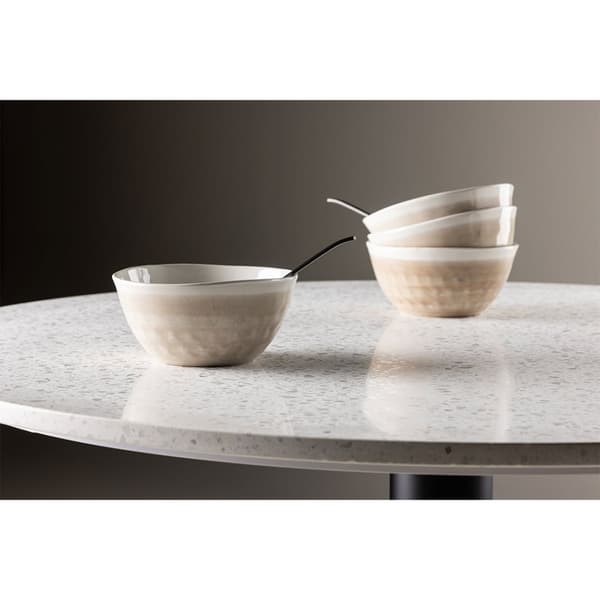 2 x  Jublie skål stentøj beige.