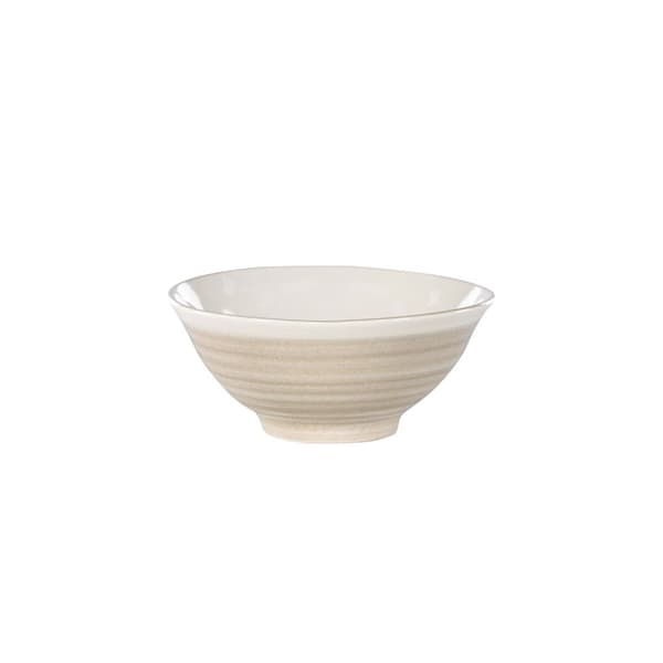 2 x Jublie skål stentøj beige.