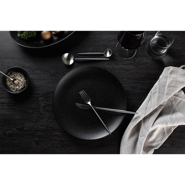 2 x  WabiSabi tallerken stærk porcelæn sort.