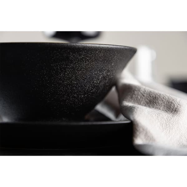 2 x  WabiSabi skål stærk porcelæn sort.