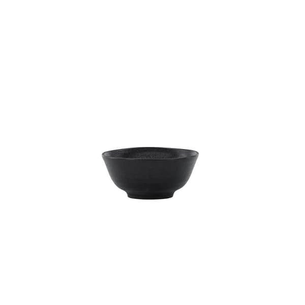 2 x WabiSabi skål stærk porcelæn sort.