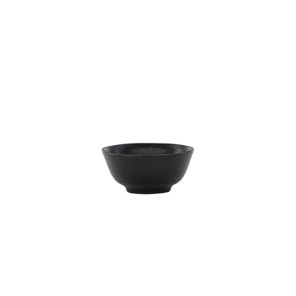 2 x WabiSabi skål stærk porcelæn sort.