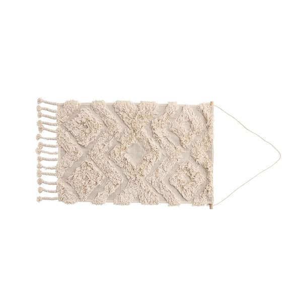 Hilda väggdekoration bomull offwhite.