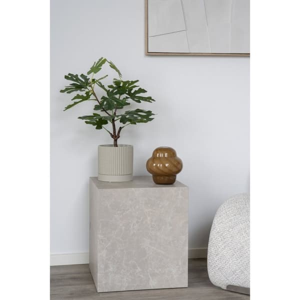 Rootz Glass Vase - Decorative Piece - Contemporary Style - Organic Shape - Förbättrar alla rum - Ø16.5x17 cm