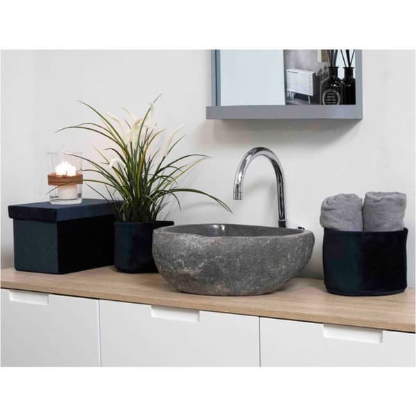 Donau riverstone vask natur.