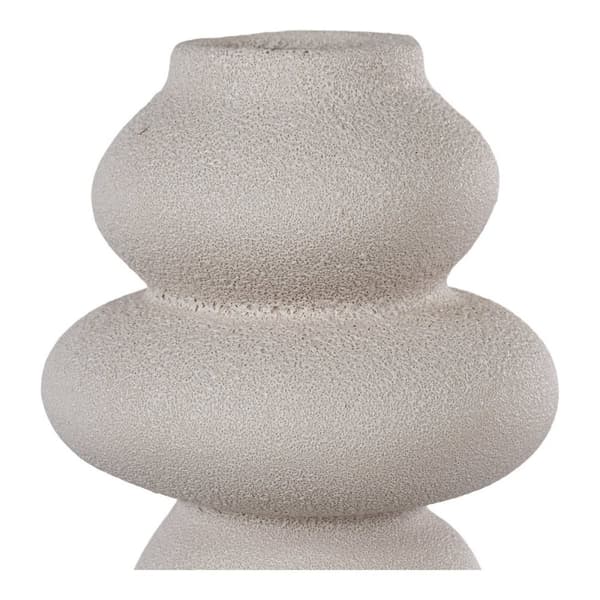 Rootz Stoneware Vase - Modern Sculpture - Decorative Piece - Lägger till skulpturellt intresse - Ø14.5x26.5 cm