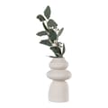 Miniatyrbild 2 av 6: Rootz Stoneware Vase - Modern Sculpture - Decorative Piece - Lägger till skulpturellt intresse - Ø14.5x26.5 cm