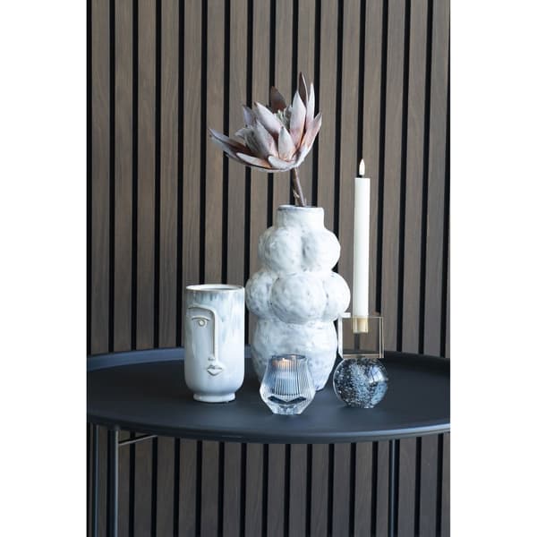 Vase, Keramik, ø9x17 cm, Blå