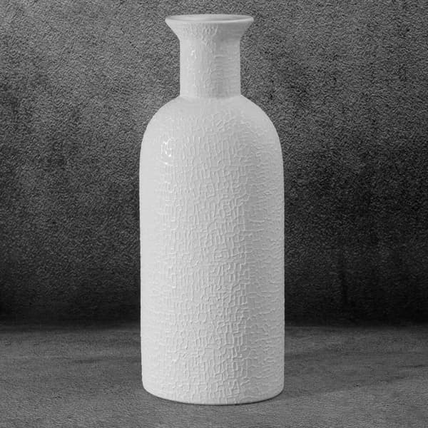 Dekorativ vase RISO Eurofirany hvid