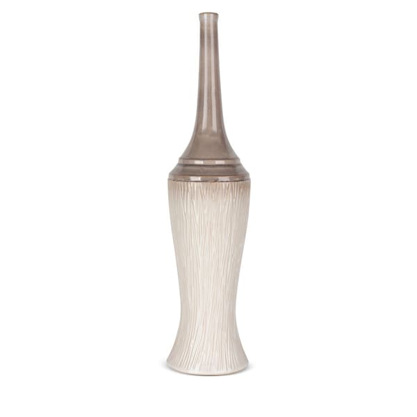 Dekorativ vase ROSINA Eurofirany creme