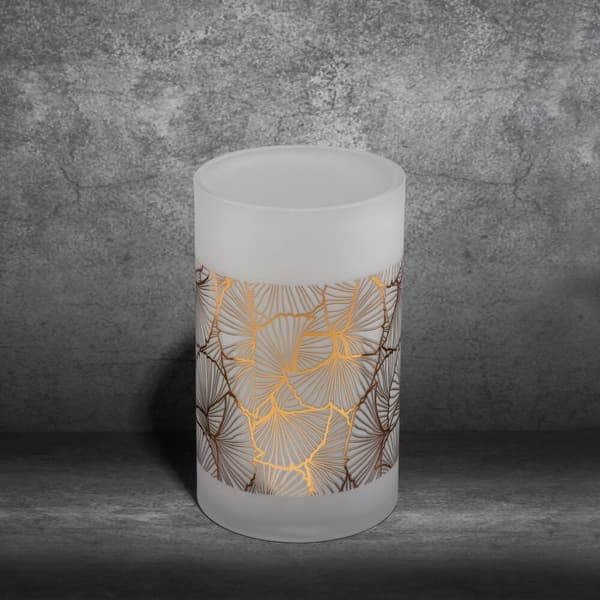 Dekorativ vase LUNA3 Eurofirany hvid