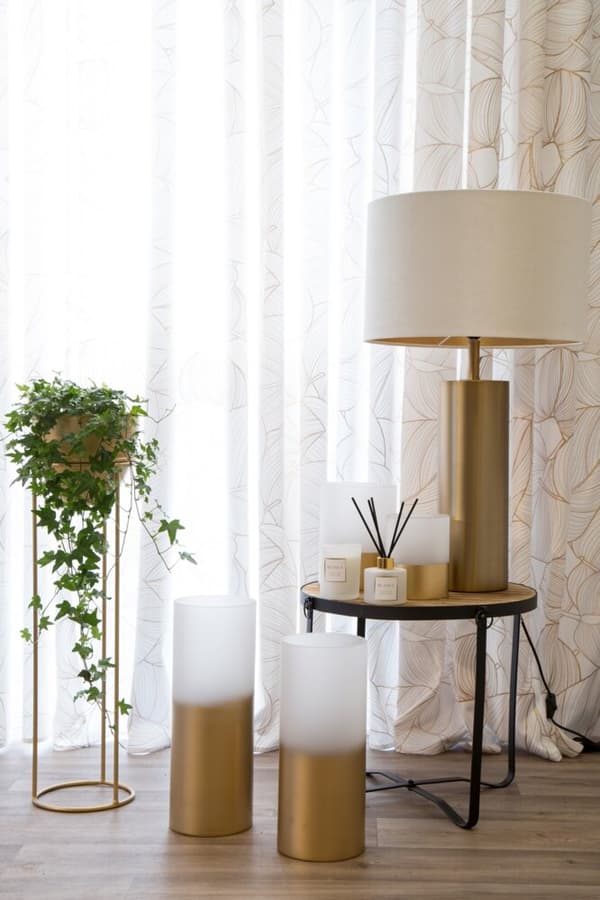 Dekorativ vase BLANCA7 Eurofirany hvid