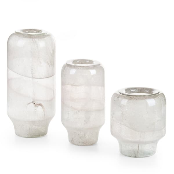 Dekorativ vase LANA Eurofirany creme