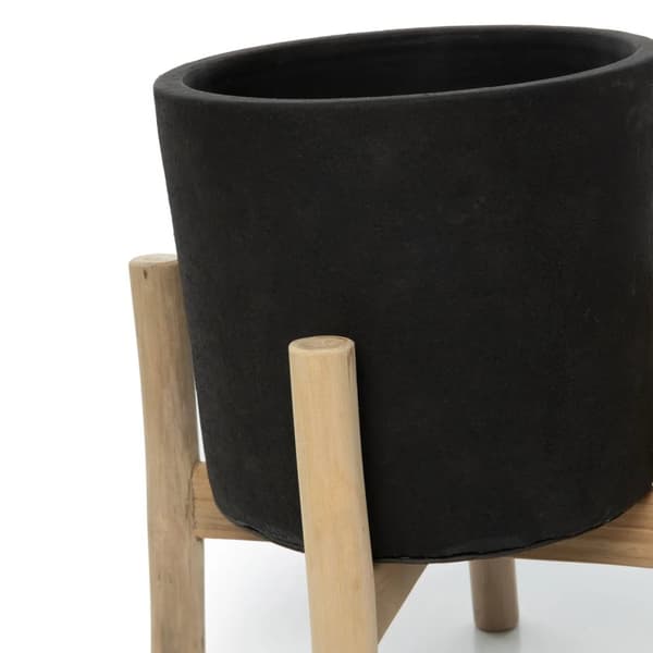Charcoal Low - Svart Naturlig - S