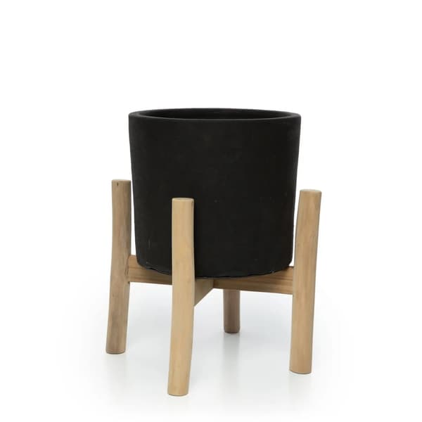 Charcoal Low - Svart Naturlig - S