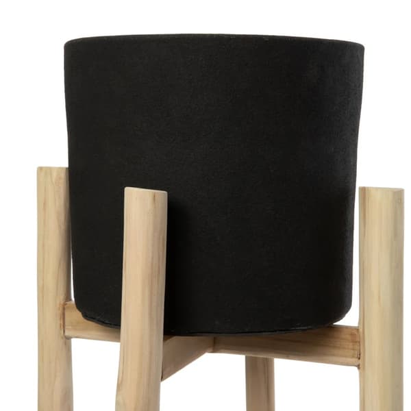 Charcoal High - Sort Naturlig - L